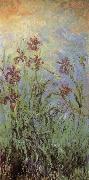 Claude Monet Lilac Irises Spain oil painting artist
